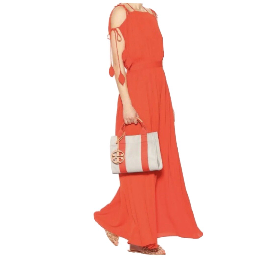 tory burch tie shoulder beach dress NWT, - Evalene Flowers-Tie-Shoulder Long Vestido Mini Noble - Rehearsal PLP Inseam:Extra Tall-34