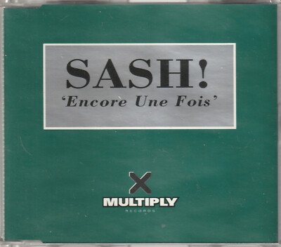 SASH! - Encore Une Fois - 1997 UK CD Single  (Multiply)   *FREE UK POSTAGE*