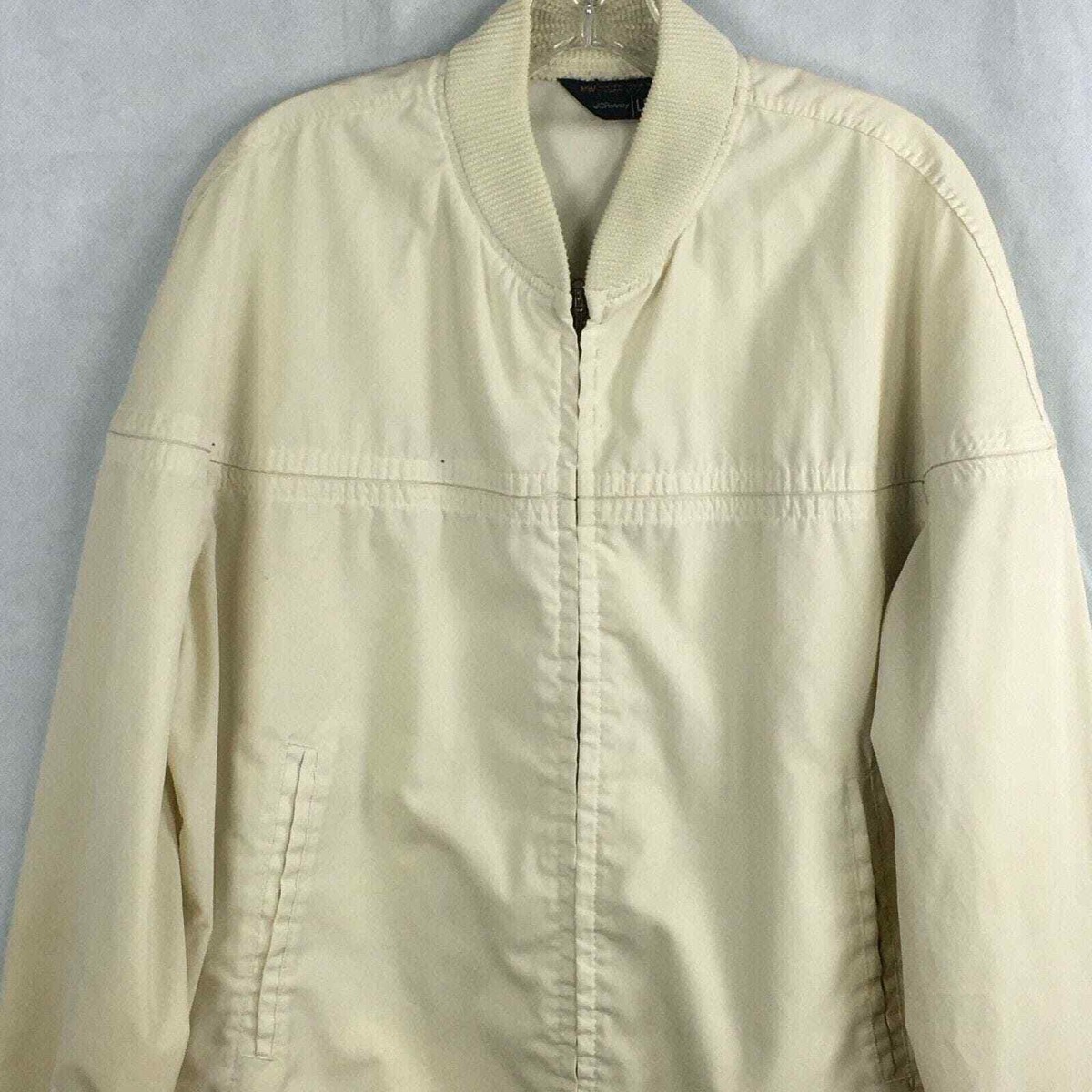 JC Penney Jacket Mens Sz Large Vintage 1960s Cotton Blend JC Penney Jacket Mens Sz Large Vintage 1960s Cotton Blend