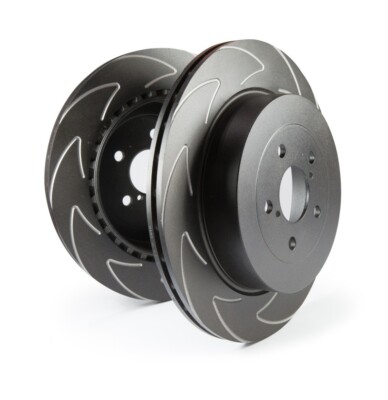 EBC BSD1846 Slotted Brake Rotors Rear for 2012-2022 Audi A6/S6 A7/S7 Q5 3.0L TDI
