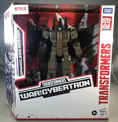 Transformers WFC Trilogy Netflix Sparkless Seeker Battle 3 Pack IN HAND! 