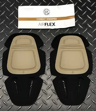 Crye Precision Khaki AirFlex Combat Knee Pads