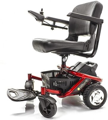 Golden Technologies - LiteRider Envy - Compact Power Chair - Red | eBay