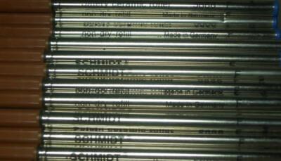 6 x SCHMIDT ROLLERBALL MINE BLACK SRC 5888 SAFETY CERAMIC ROLLER NON DRY REFILL