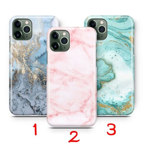 MARBLE STONE 2 DESIGN ROCK iPhone 11 12 13 14 15 PRO MINI MAX PHONE CASE COVER - Picture 1 of 8