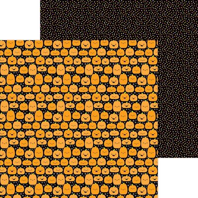 Jolly Jackolanterns - Hey Pumpkin 12x12 Scrapbook Paper - 5 Sheets