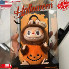 Authentic LABUBU Happy Halloween Party-Sittin...