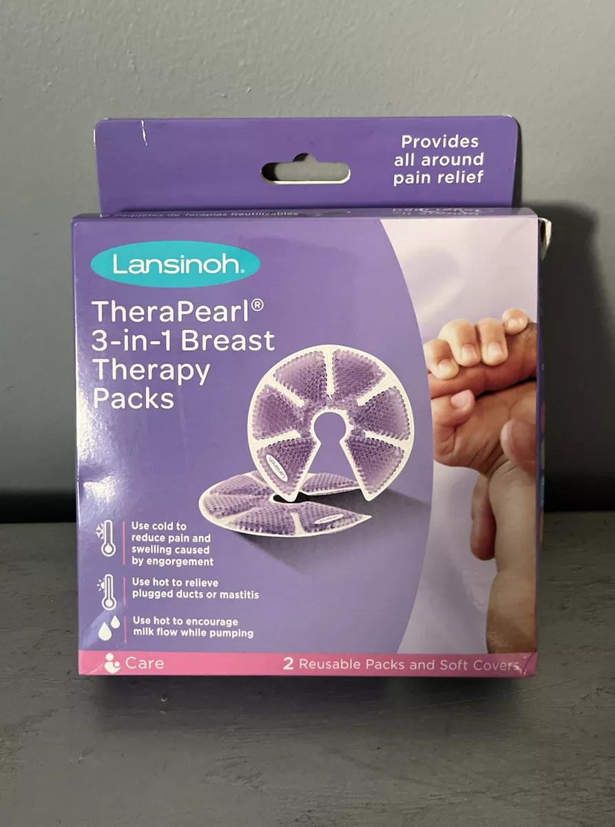 Lansinoh TheraPearl 3-in-1 Breast Therapy - 2 pack