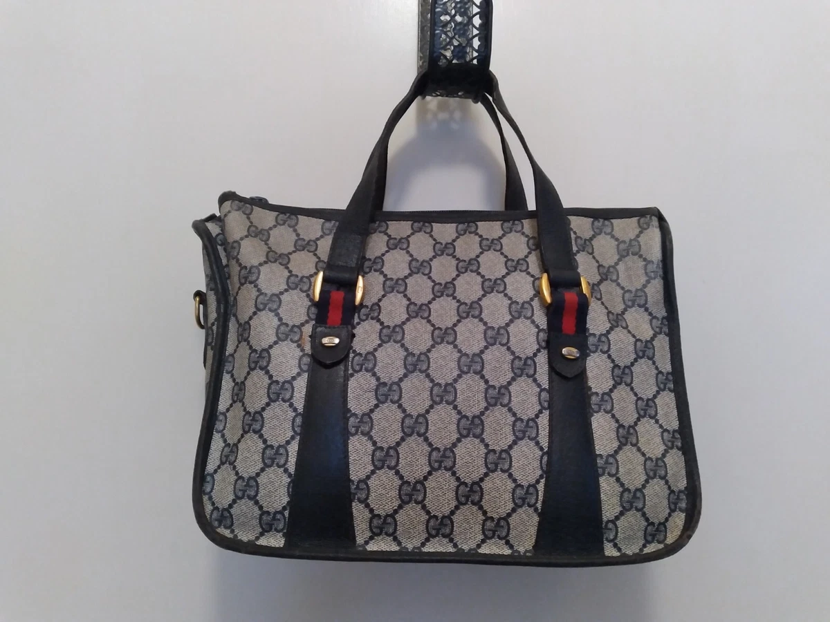 black gucci monogram purse