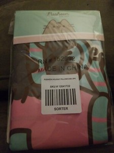 pusheen pillowcase