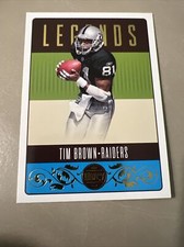 2023 Panini Legacy Legends Tim Brown #147 Oakland Raiders Football -NM- FreeShip