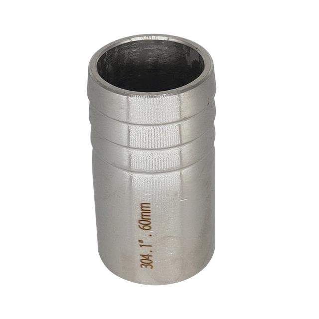 Tube OD 1/4" 3/8" 1/2" 3/4" 1" 304 Stainless Steel Weld Barbed Hose