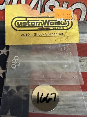 Custom Works R/C Products #2010 SHOCK SPACER SET 4pc.