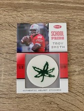 2007 SAGE ASPIRE TROY SMITH AUTHENTIC HELMET STICKER OHIO STATE SCHOOL PRIDE 