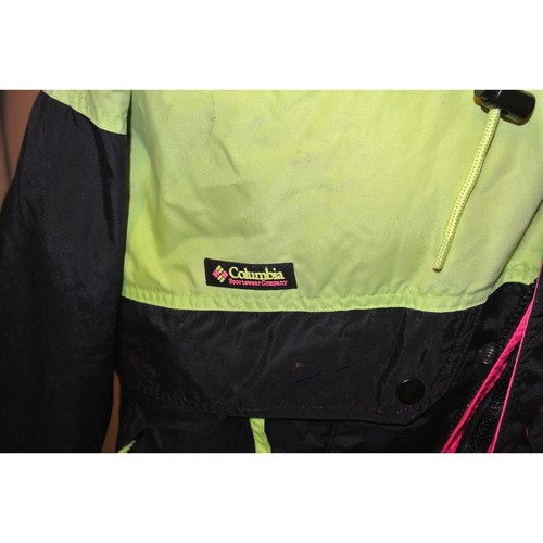 Columbia Men's jackets with radical sleeve (shell only) Size L Neon Colors - Picture 6 of 9