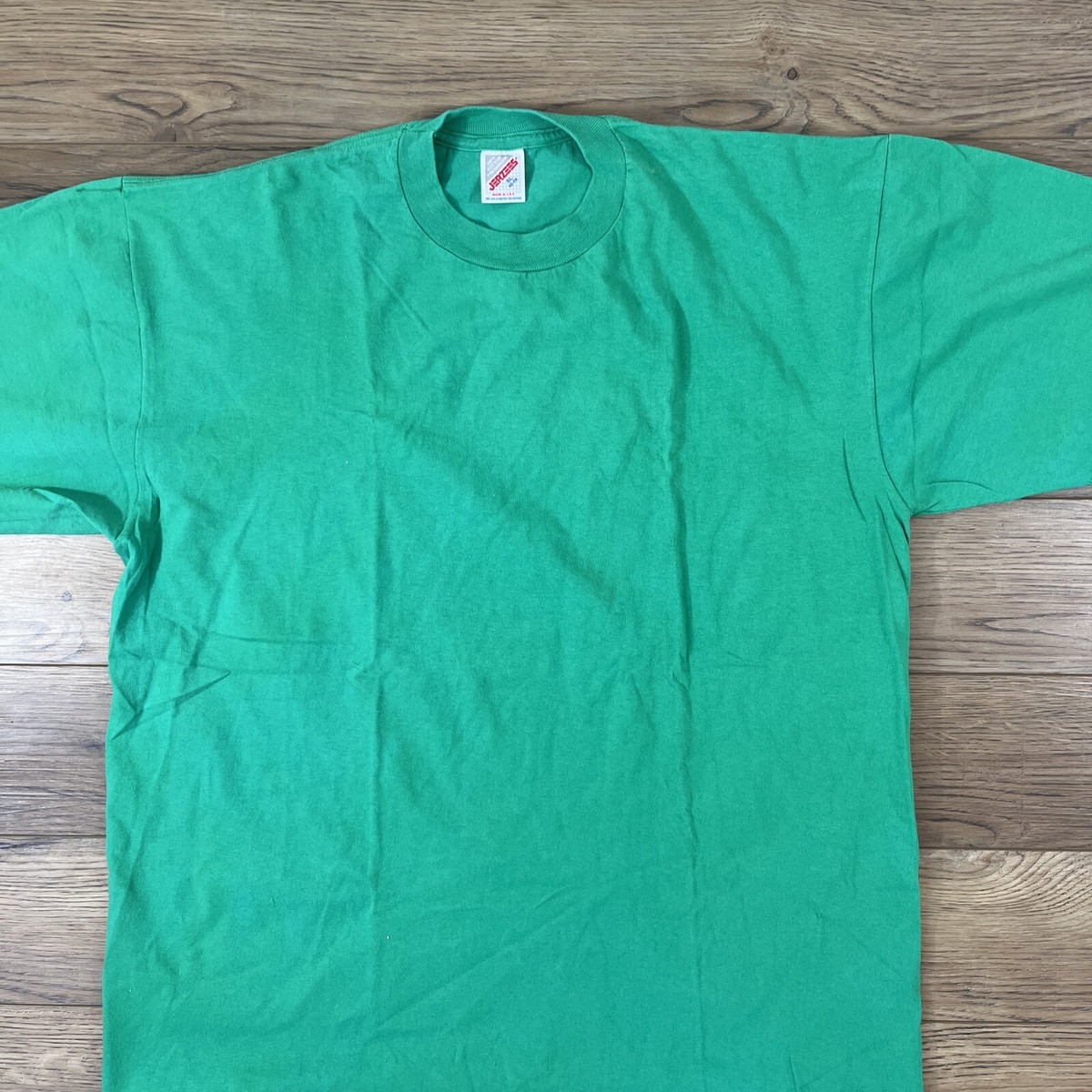 Jerzees Made In USA 90's Short Sleeve Blank T Shirt Size XL