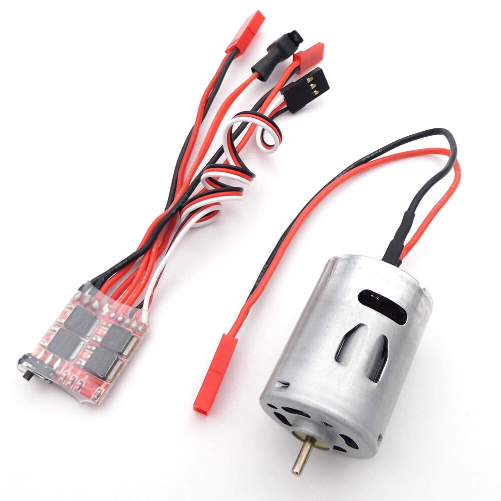 2S 30A Brushed ESC Speed Controller 380 Brush Motor for RC Boat
