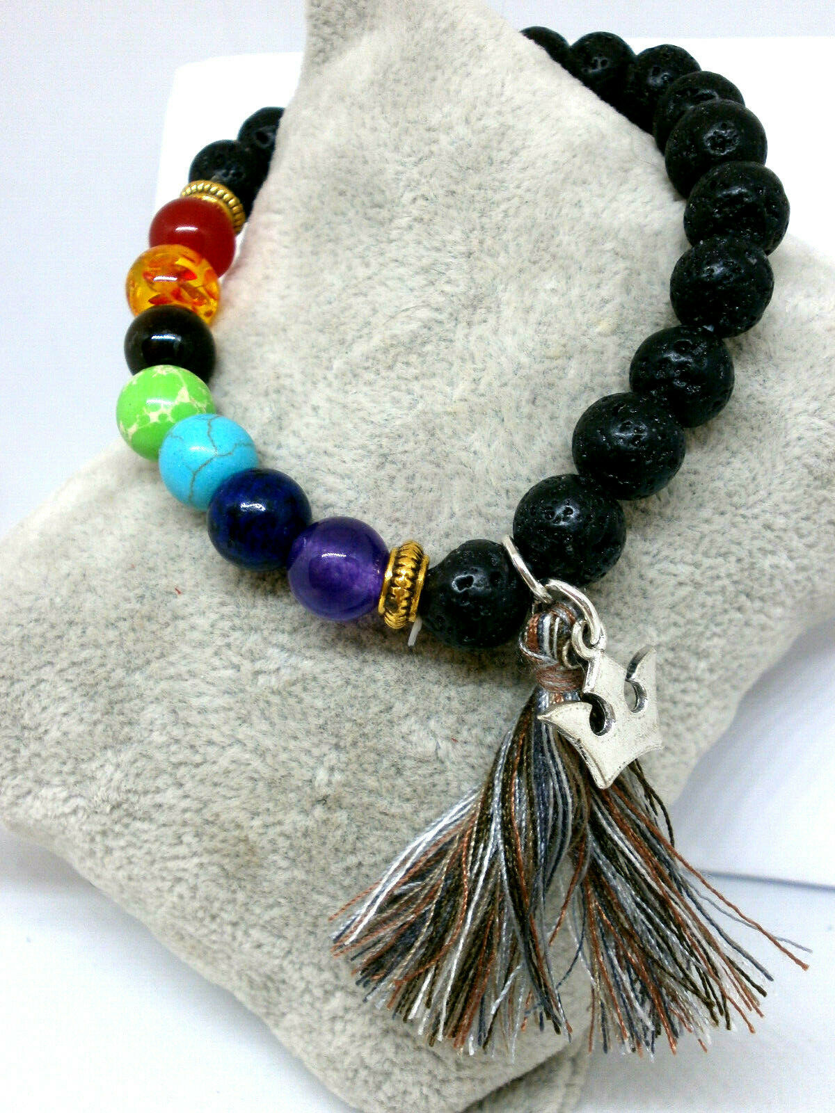 Bracciale Energia - Fancy Diaspro Oceano - Di Bio Luce