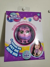 NEW  Tiny Furries Fluffy Friends with 60+ Reactions Giggle Sing Blink Peanut