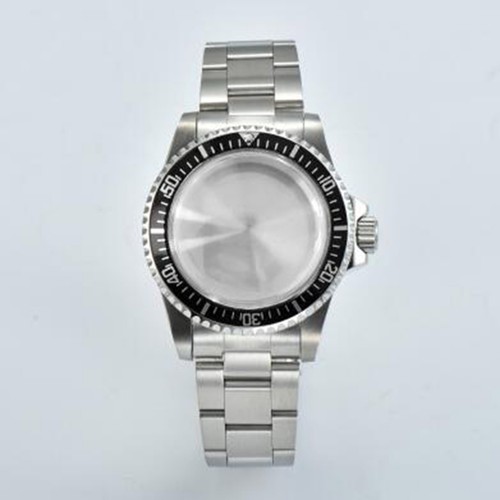 39.5mm Retro Stainless Steel Watch Case + Strap for NH35/36 Movement - Picture 20 of 27