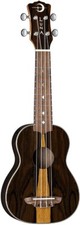 Luna Model UKE ZIRI S Exotic Ziricote Wood Soprano Size Acoustic Ukulele