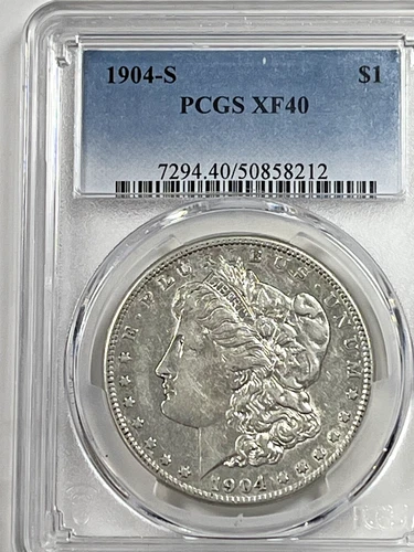1904-S Morgan Dollar : PCGS XF40