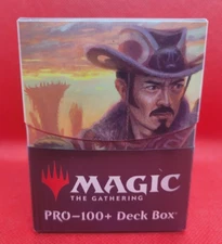 Ultra Pro MTG Outlaws of Thunder Junction 100+ Deck Box Yuma. B3G1 Free!