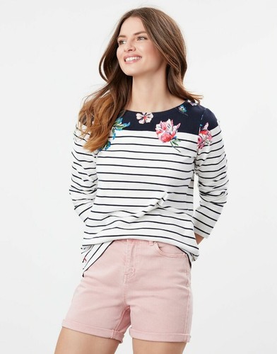 French Navy Cream Floral 