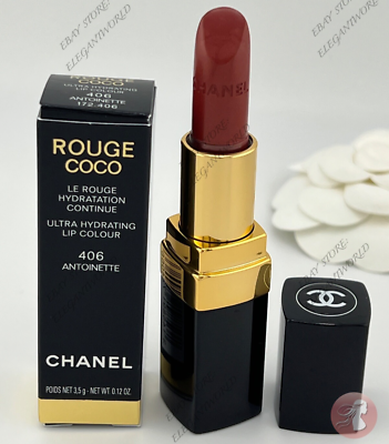 Chanel Rouge Coco 406 ANTOINETTE Ultra Hydrating Lipstick NIB SOLD