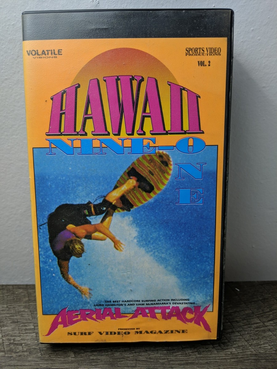 Hawaii Nine-One 1991 VHS Surf Video Magazone Vol 2 Surfing Rare
