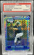 2006 BC Prospects Max Ramirez X-Ffractor 134/250 PSA 9 *Low Pop* Marlins RC