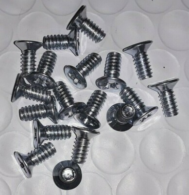 60 Viti Per Macchina Phillips Testa Piatta #6-32 X 1/2 &ndash; Acciaio Inox 18-8