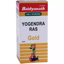 Baidyanath Yogendra Ras with Gold Tablets (10tab) Herbal Ayurvedic
