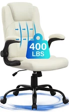Big and Tall Office Chair 400LBS Wide Seat Ergonomic Computer Chair Heavy Duty