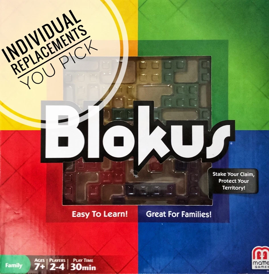 Juego Blokus Piezas de repuesto individuales Educational Insights Mattel 2013 Foto 2 de 2