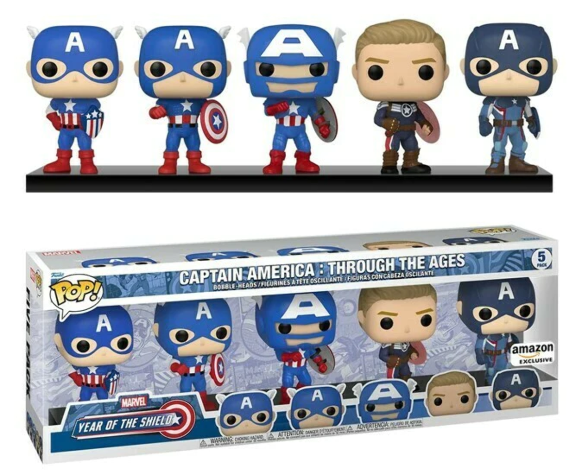 Funko POP! Marvel: Year Of The Shield - Captain America