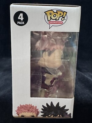 Jujutsu Kaisen 4 Pack Funko Signed - Itadori, Gojo, Megumi Jujutsu Kaisen 4 Pack Funko Signed - Itadori, Gojo, Megumi