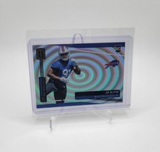 ED OLIVER 2019 Panini Unparalleled 32/129 Holo Whirl Foil Rookie BILLS