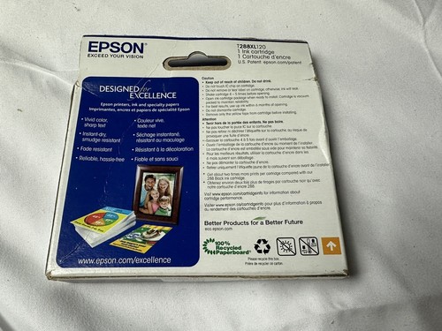 Cartuccia di inchiostro nero originale Epson 288XL scadenza 12/22 T288XL120 - Foto 3 di 3