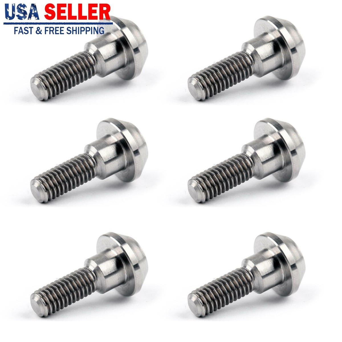6pc M6x20mm Disc Brake Rotor Bolts Fit For Yamaha R1 R6 YZF USA | eBay