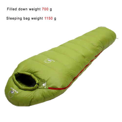 Very Warm Goose Down Filled Mummy Style Sleeping Bag Fit for Winter Thermal - Picture 16 of 44