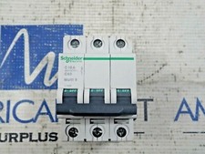 Schneider Electric 17466 C 15A Multi 9 C60 3 pole Circuit Breaker