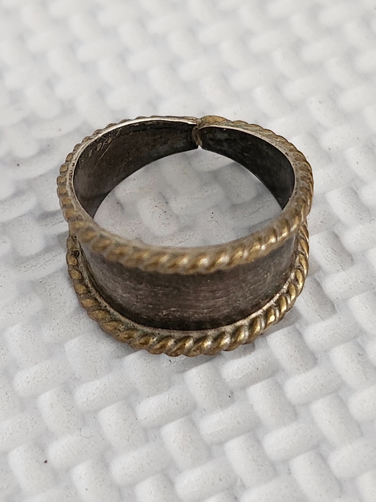 Sterling Silver Saddle Ring 925 - image 4