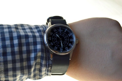 Reloj Hombre Pobeda Aviación Aérea Vintage Reloj Pulsera Vintage Años 60 URSS Reparado - Imagen 15 de 26
