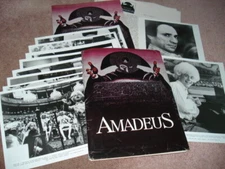 AMADEUS '84 Press Kit w/Stills & Souvenir Brochure F. Murray Abraham & Tom Hulce