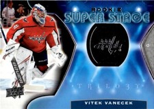2020-21 Upper Deck Trilogy Rookie Super Stage Vitek Vanecek Rookie Washington