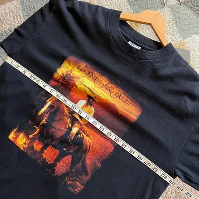 Vintage 90s Legends of the Fall Movie Promo Tee | Brad Pitt | Size 