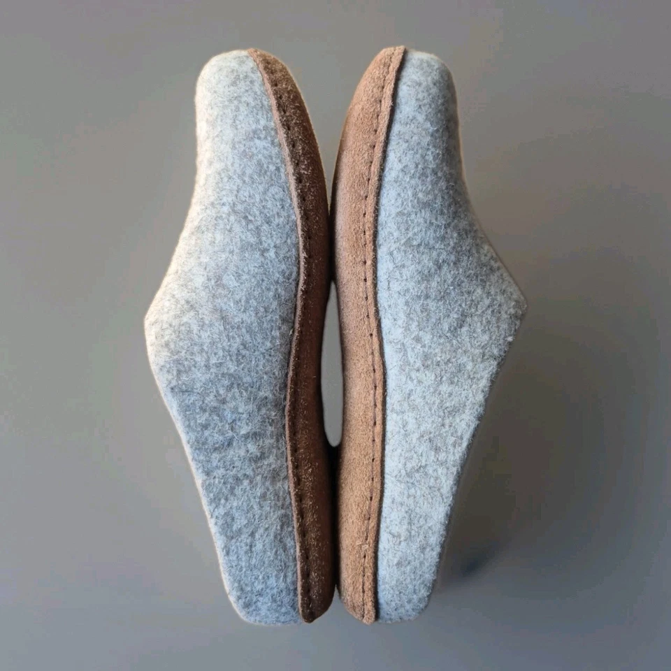 ZAPATILLAS CLÁSICAS WOOLFIT/GRIS LT/VARIAS TALLAS/USADAS Foto 3 de 4