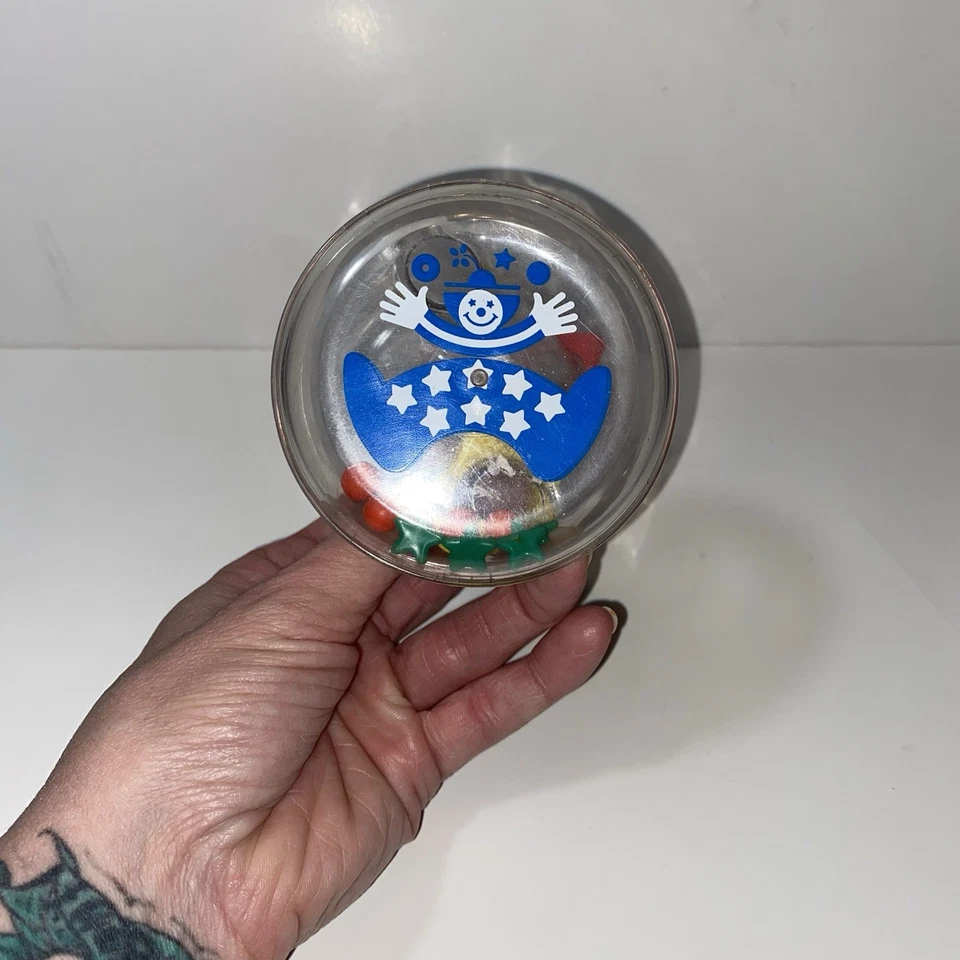 Sonajero de plástico Johnson&Johnson 1980 vintage Foto 3 de 4