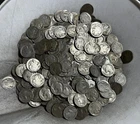400 Piece Lot Of United States Buffalo Nickels DATELESS Bulk Culls No Acid Lot